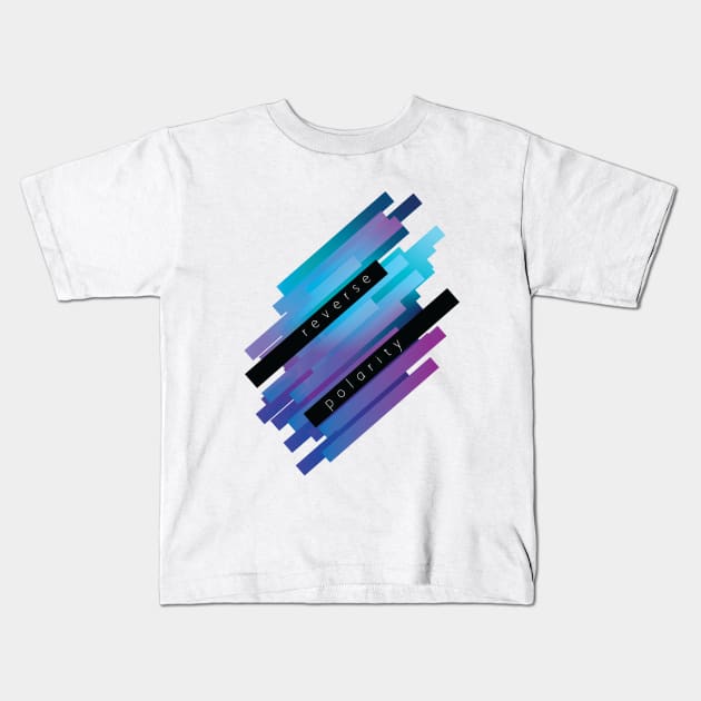 reverse polarity Kids T-Shirt by Y.K.